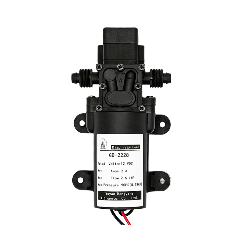 GB-2228 ปั๊มน้ำไดอะแฟรมแรงดันสูงพร้อมช่องจ่ายน้ำแบบเกลียวคู่